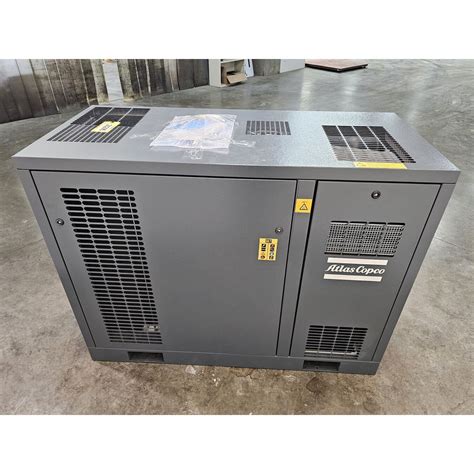 Used Hp Atlas Copco Sf Ff Oilless Twin Scroll Air Compressor Low