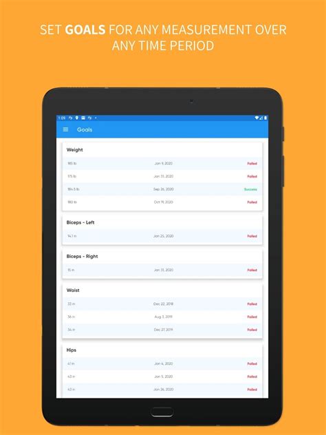 Body Measurement Body Fat And Weight Loss Tracker Apk For Android