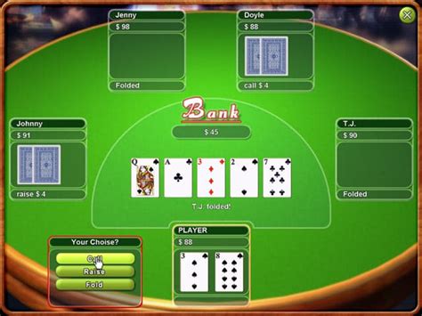 Texas Hold'em Poker for Free on GameTop