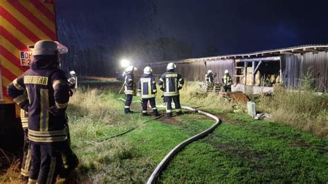 Feuer Am P Hlder Kreisel Polizei Geht Von Brandstiftung Aus