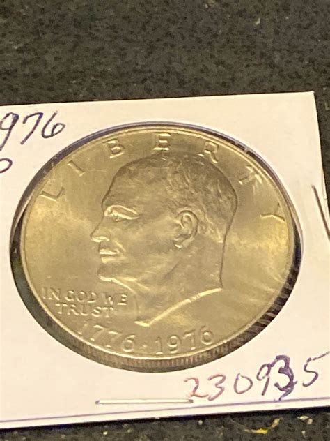 P Bicentennial Eisenhower Dollar Etsy