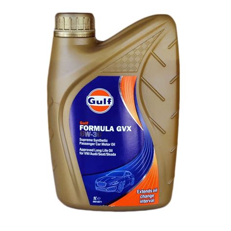 Gulf Formula GVX 5W 30 1L Omdoos 12st Power Oil