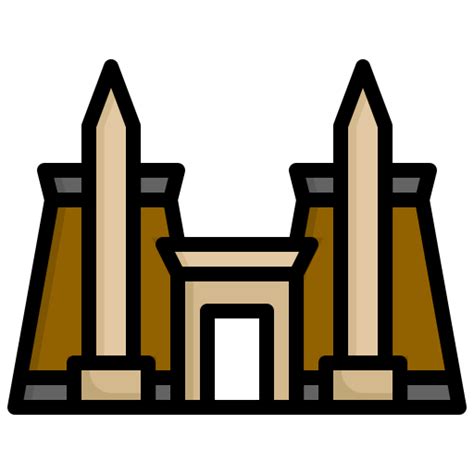 Karnak Temple Free Icon