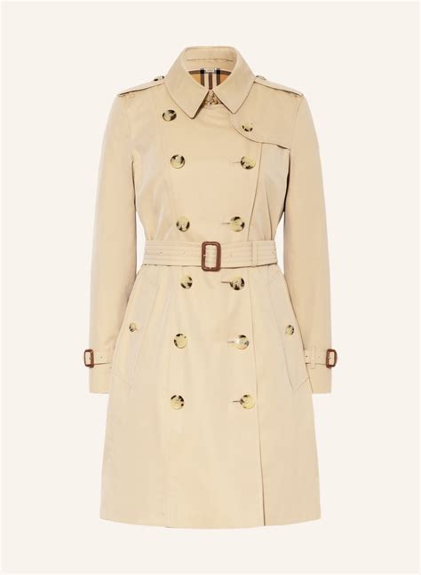 Burberry Trench Coat In Beige