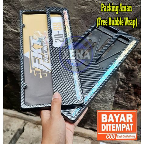 Jual Cover Tempat Plat Nomor Motor Dudukan Plat Nomor Motor Universal