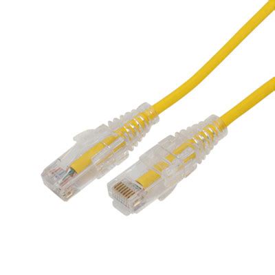 LINKEDPRO BY EPCOM LP UT6A 200 YE28 Cable De Parcheo Slim UTP Cat6A 2