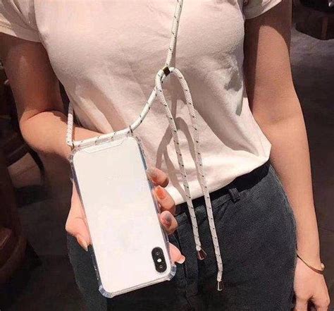 Telefoonhoesje Met Koord IPhone 12 Pro Telefoonkoord Hoesje Met