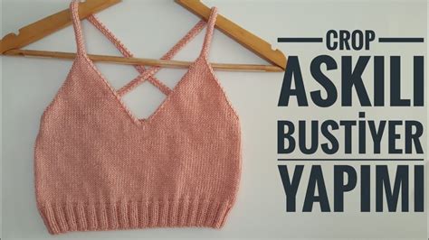 Crop Ask L B Stiyer Yap M Knit Bustier Blouse How To Knit Blouse