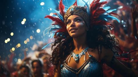 Premium Photo Rio Carnival Is One Of The Largest And Most Famous