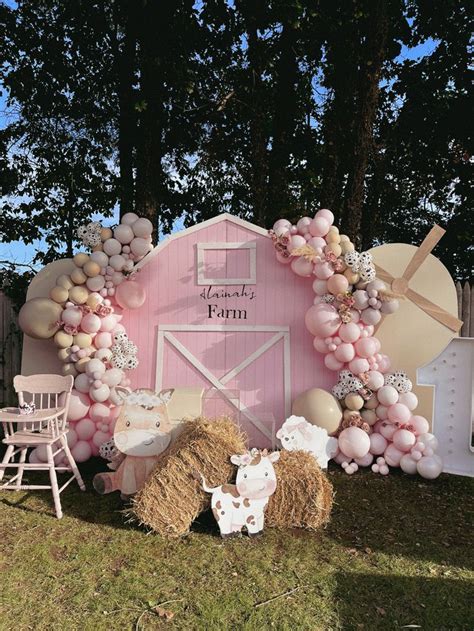 Farm Themed Birthday Cumplea Os De Granja Decoracion Fiestas De