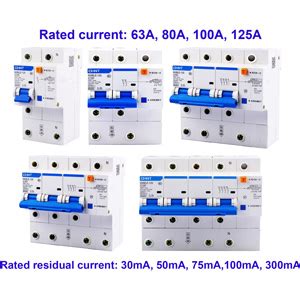 Residual Current Operated Circuit Breaker Rcbo Chint Nxble P N