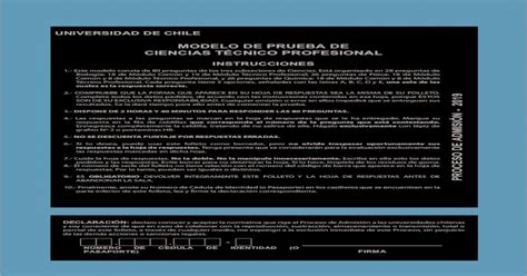 Modelo De Prueba De Ciencias TÉcnico 20190718 · 1 Este Modelo