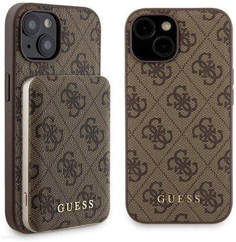 Guess Oryginalne Etui Apple Iphone 15 Hardcase Powerbank Magsafe 4G