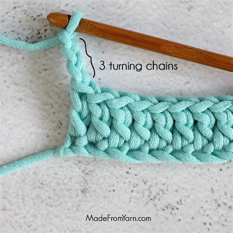 How To Double Crochet Complete Guide Made From Yarn