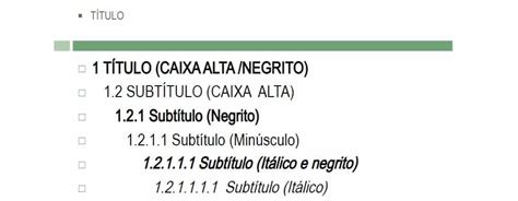Formatar Títulos E Subtítulos - Abnt