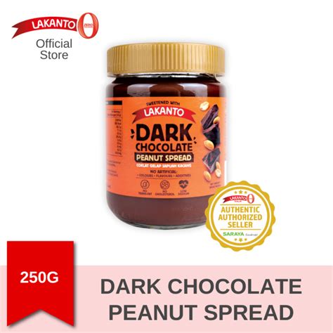 Lakanto Dark Chocolate Peanut Spread G Lazada