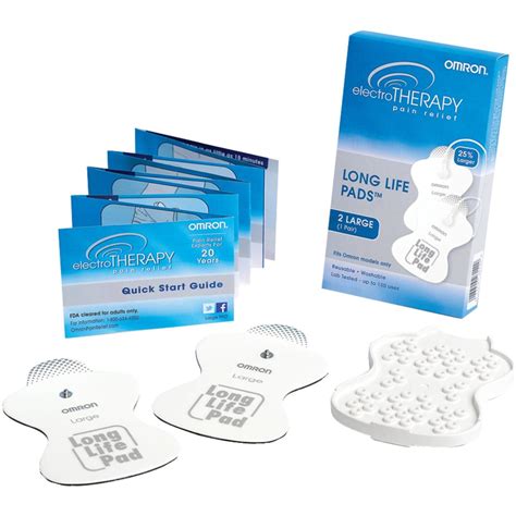 Omron ElectroTHERAPY TENS Long Life Pads, Large, PMLLPAD-L - Walmart.com - Walmart.com