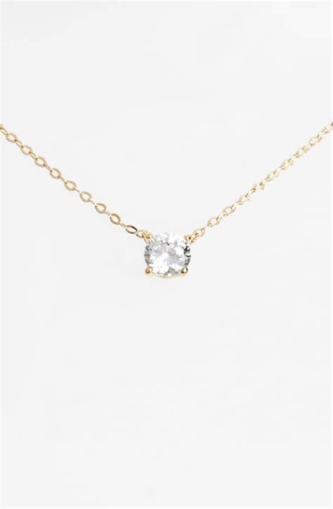 Nadri Cubic Zirconia Pendant Necklace Nordstrom Cubic Zirconia