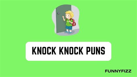 35 Funny Knock Knock Puns