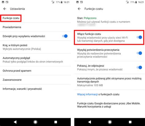 Jak włączyć RCS w Androidzie w aplikacji Wiadomości od Google