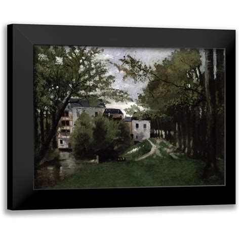 Pissarro Camille X Black Modern Framed Museum Art Print Titled