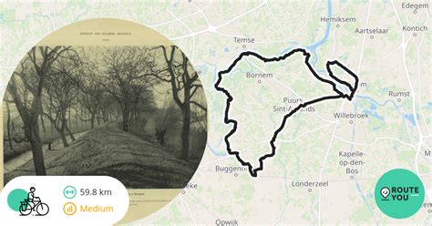 Buggenhout Bos Recreatieve Fietsroute RouteYou