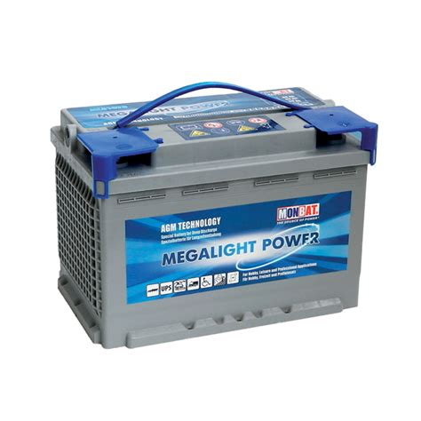 Deep Cycle Battery Agm Ah V Elmark Bat El Shop Gr