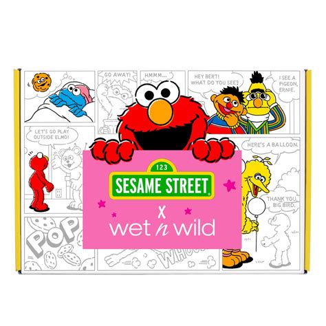 Sesame Street PR Box Wet N Wild Collection In Nepal At NPR 9116