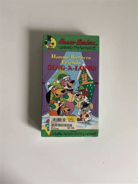 Hanna Barbera Friends Sing A Long New Vhs Video Cartoon Christmas