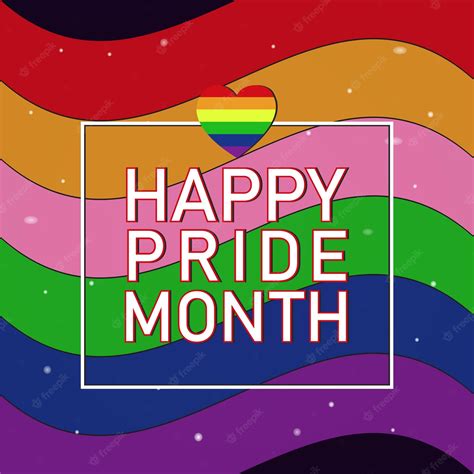 Premium Vector Happy Pride Month Vector Celebration Of Pride Celebrate Lgbtq Pride Month