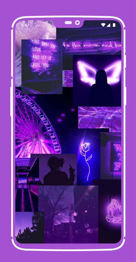 Android 용 Purple Aesthetic Wallpapers 다운로드