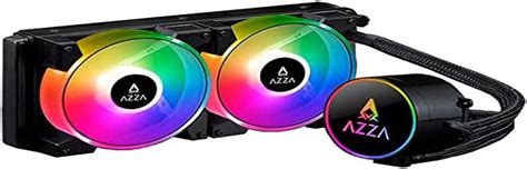 Azza Blizzard SP 240 ARGB Water Cooling 240 Mm Black Amazon Co Uk