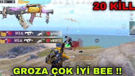 GROZA ÇOK İYİ BEE İPHONE XS MAX PUBG MOBİLE YouTube