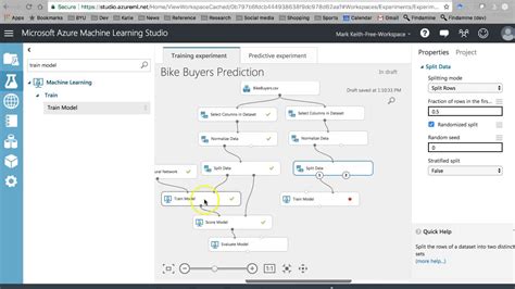 Azure Ml Studio Comparing And Evaluating Models Youtube