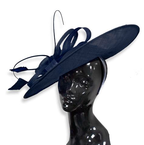 Caprilite Uk Online Dark Blue Navy Fascinator Hats And Hatinators For Weddings Uk