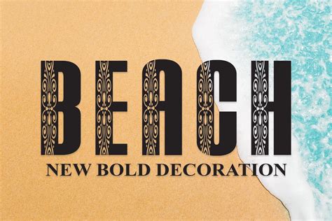 Beach Regular Premium Font