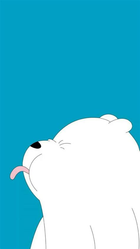 Pin em We Bare Bears Desenho urso polar Wallpaper de urso Papéis de