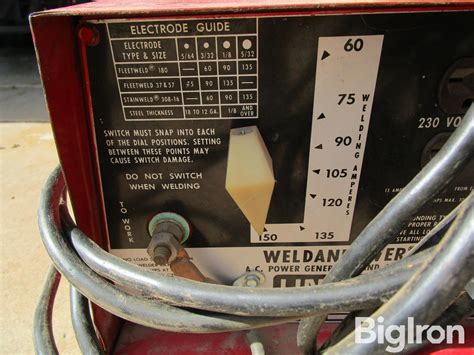 Lincoln Weldanpower 150 Gas Engine Powered Ac Welder Bigiron Auctions