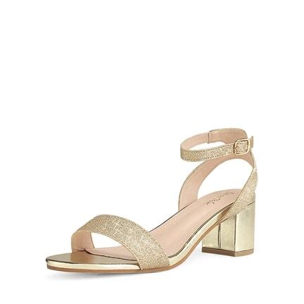 Women S Nude Chunky Heels Dream Pairs