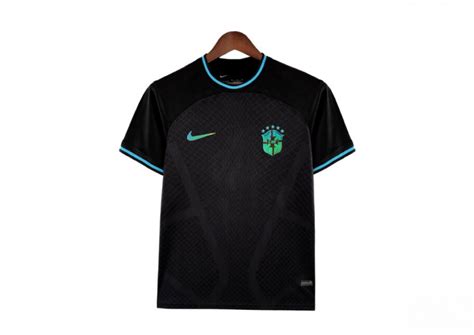 Camisa Brasil Refletiva Edição Especial Torcedor Masculina Preta