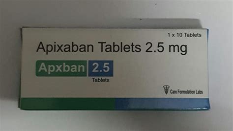 Apixaban Tablets 25 Mg 10 Tablets Api Generic Pharmacy