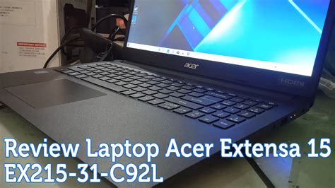 Review Laptop Acer Extensa Ex C L Youtube