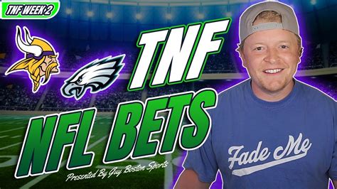 Vikings Vs Eagles Thursday Night Football Picks Free Nfl Best Bets