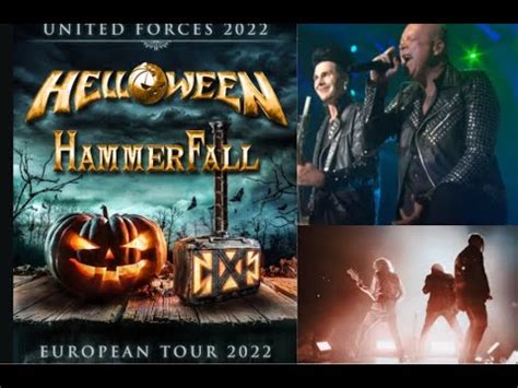 Helloween Announce United Forces Tour With Hammerfall Youtube