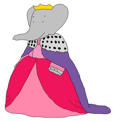 Young Queen Celeste - Palace Ball - Babar the Elephant Fan Art ...