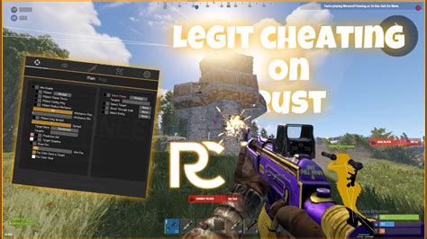 Legit Cheating On Rust Ft Project Radiance Youtube