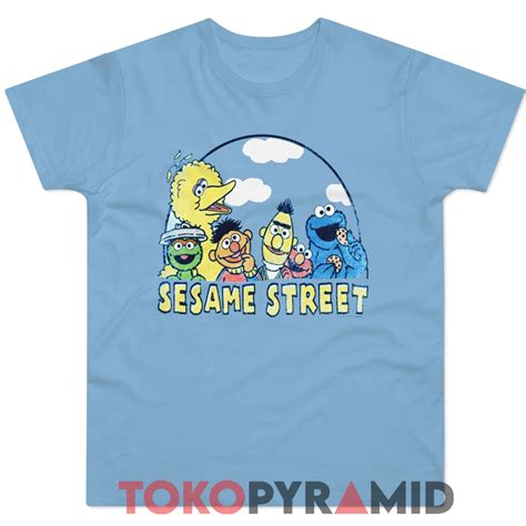 Sesame Street Sesame Group Shirt Tokopyramid