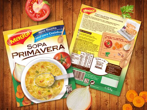 Maggi Soups Packaging Restyling on Behance