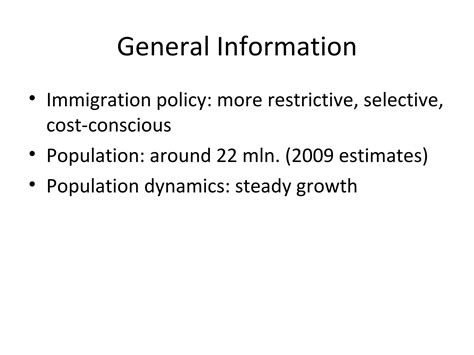 Immigration To Australia Ppt