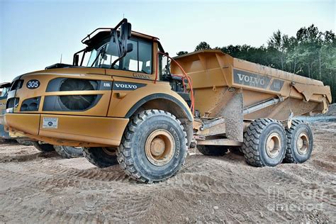 Volvo dump truck Photograph by JL Images - Fine Art America